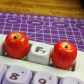 1pc Apple Artisan Clay Food Keycaps ESC MX for Mechanical Gaming Keyboard